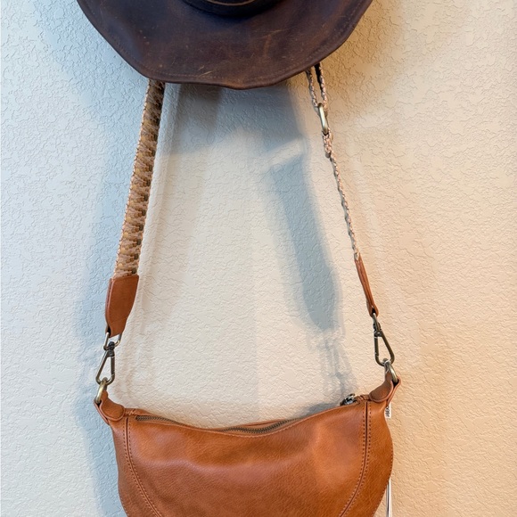 Anthropologie Tan Crossbody Bag - Picture 3 of 5